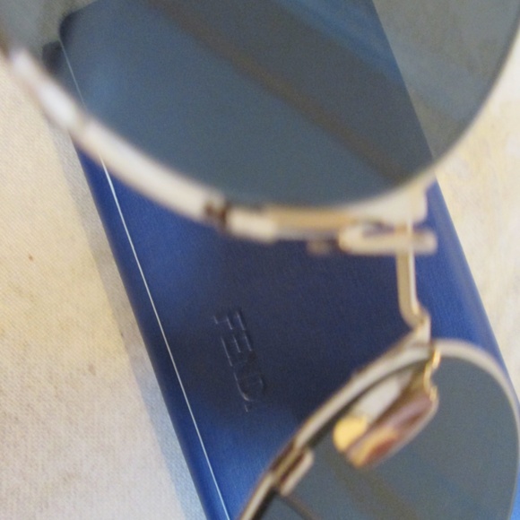 new FENDI FF03411S women\'s gold/gray sunglasses main image 7